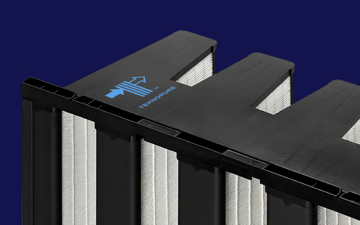 Teknopure V-Bank compact filter