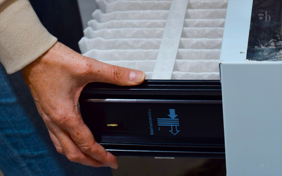 Teknopure filter installation